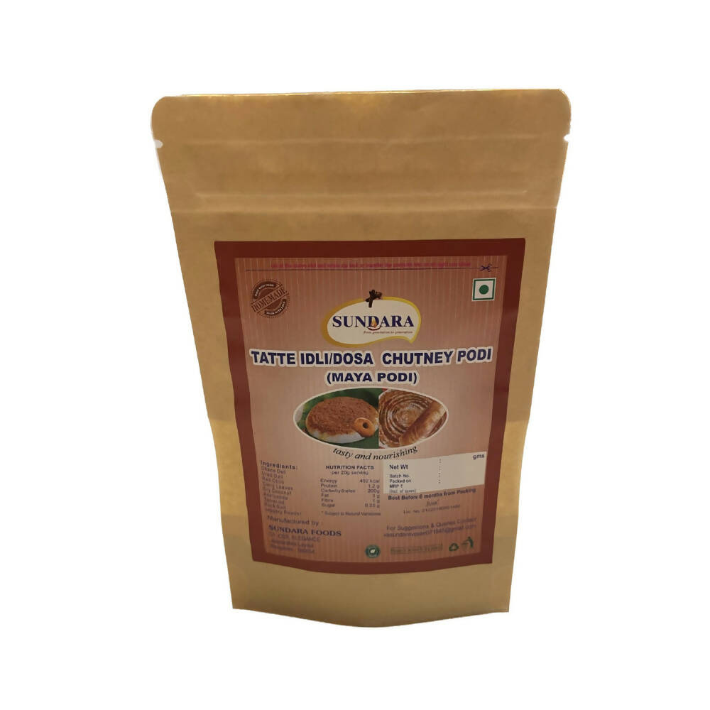 Sundara Tatte Idli/Dosa Chutney Podi ( Maya Podi )