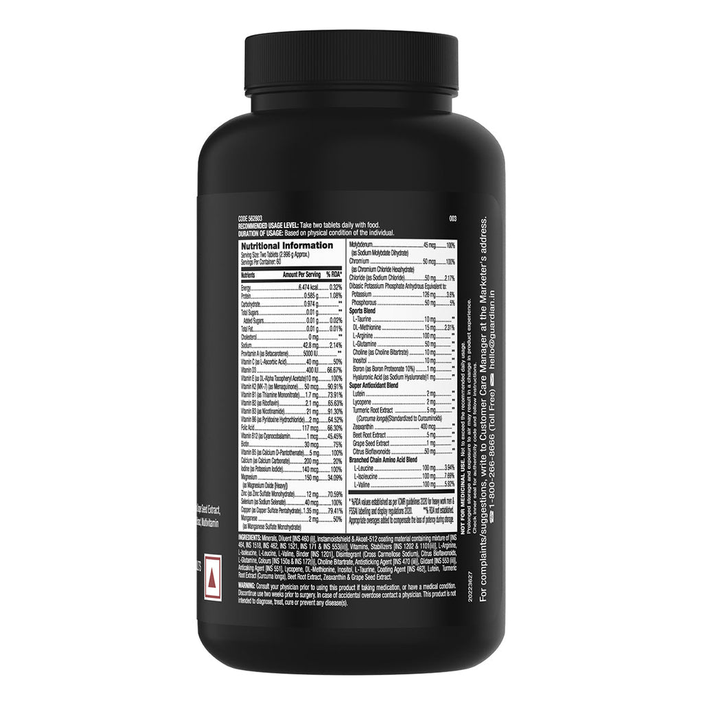 GNC Mega Men Sport Multivitamin Tablets