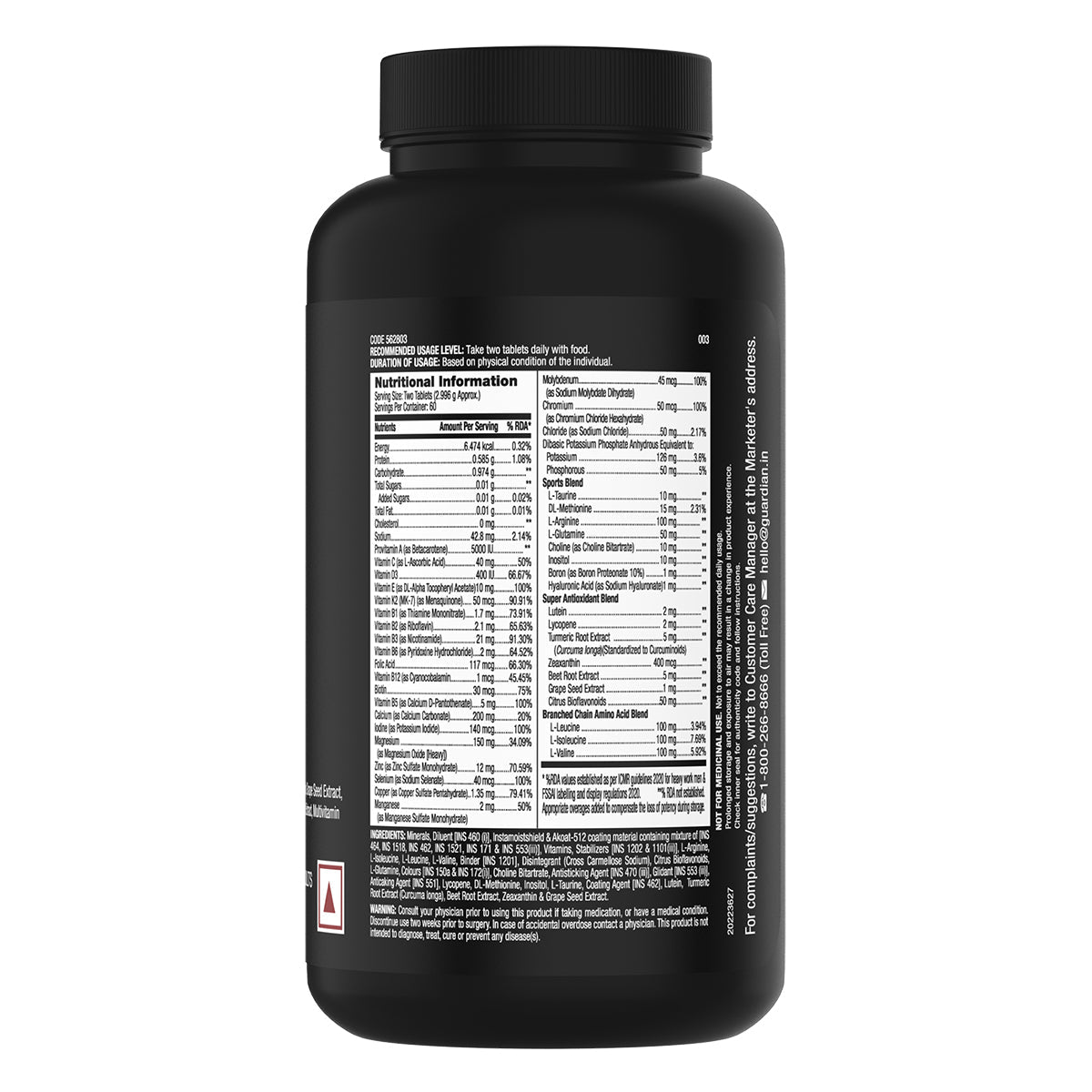 GNC Mega Men Sport Multivitamin Tablets