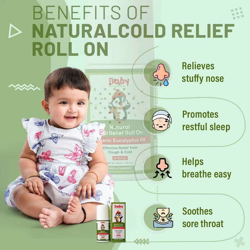 Babyorgano Natural Cold Relief Roll On