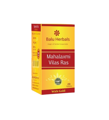 Balu Herbals Mahalaxmivilas Ras Gold Tablets