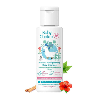 BabyChakra Natural Strengthening Baby Shampoo