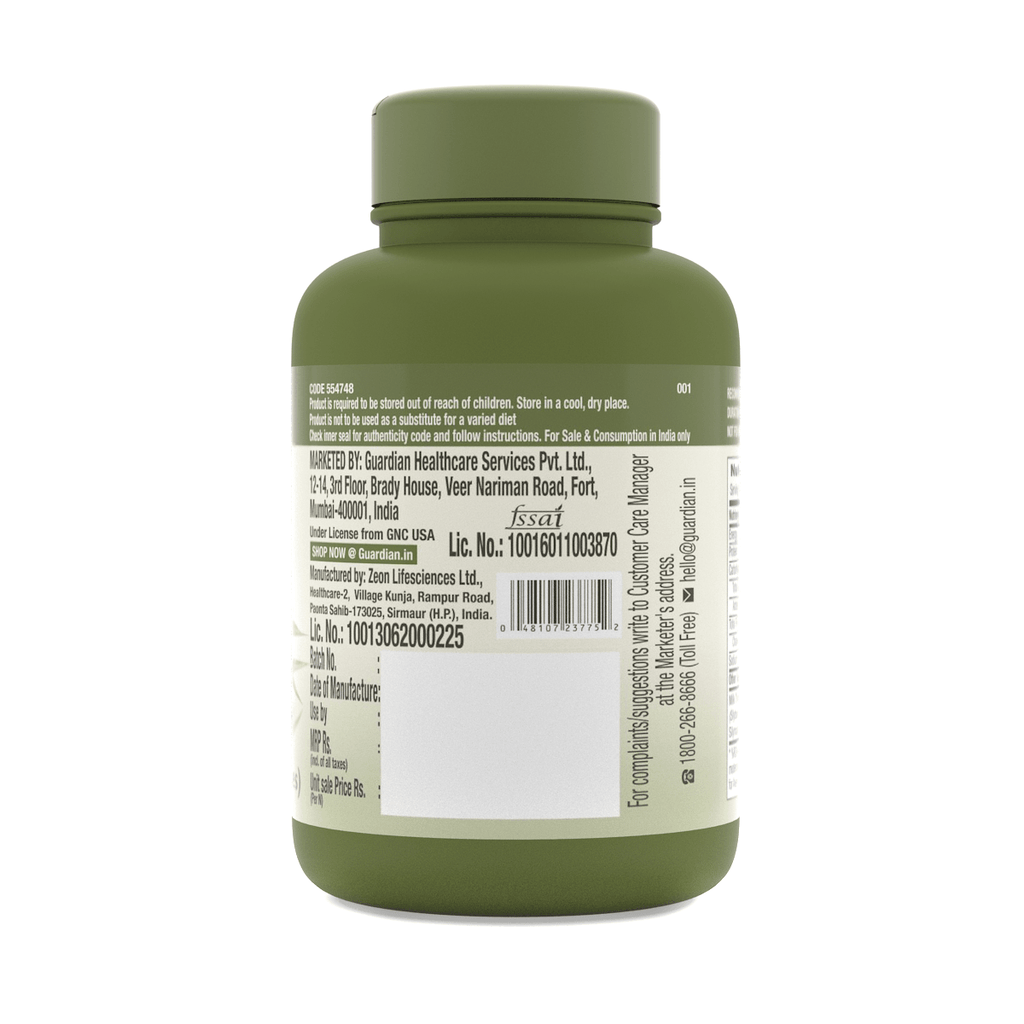 GNC Herbal Plus Milk Thistle 250mg Detoxifies Liver Toxins & Supports Liver Health