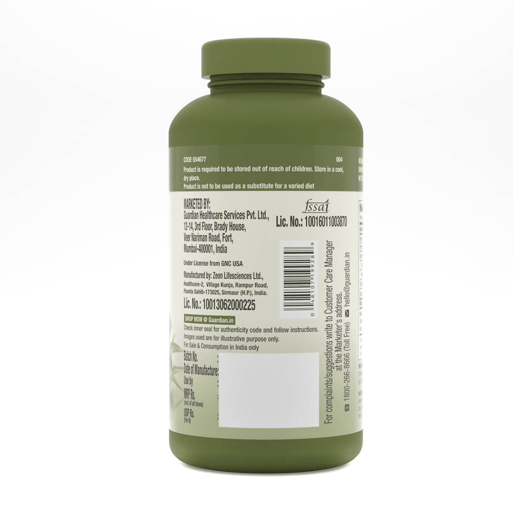 GNC Herbal Plus Milk Thistle 250mg Detoxifies Liver Toxins & Supports Liver Health