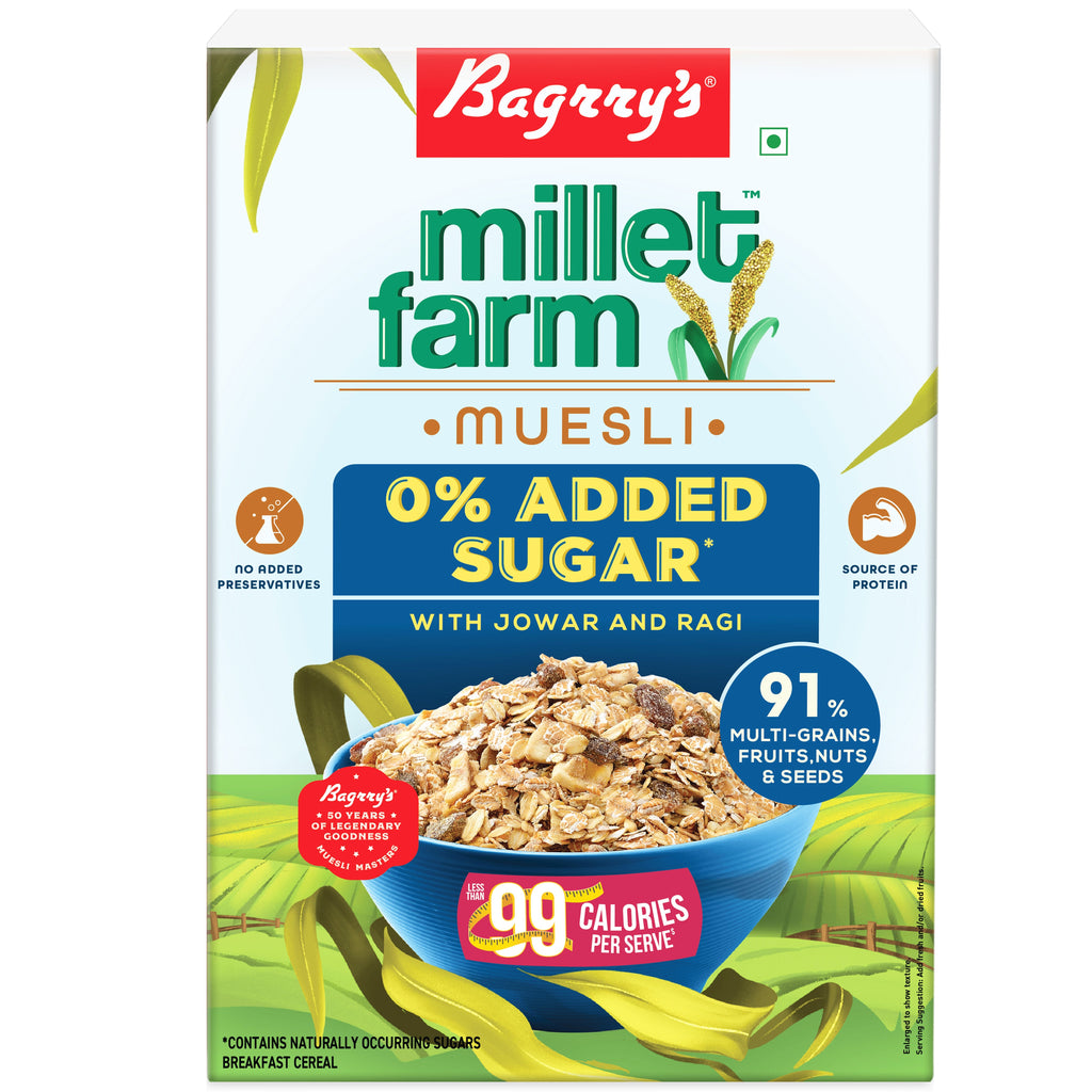 Bagrry's  Millet Farm – 0% Added Sugar - 500 gms