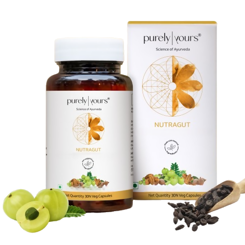 Purely Yours Nutra Gut Triphala Capsules for Men & Women