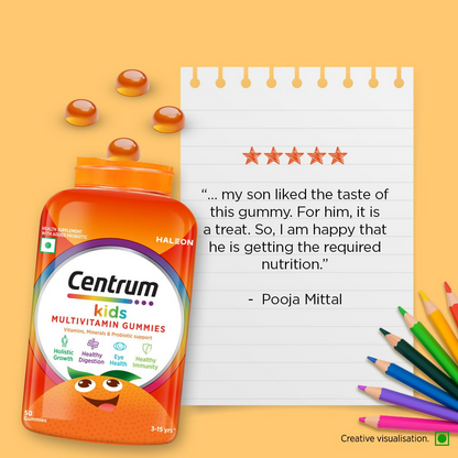 Centrum Kids- Multivitamin Gummies For Kids