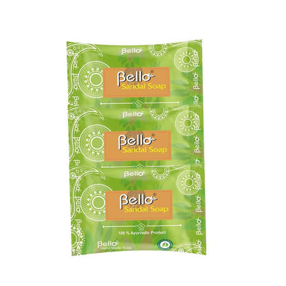 Bello Herbals Sandal Soap Handcrafted Glycerin Based Soap