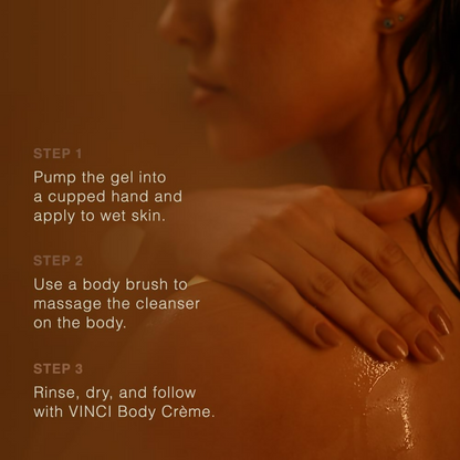 Vinci Botanicals Bergamot Geranium Body Cleanser