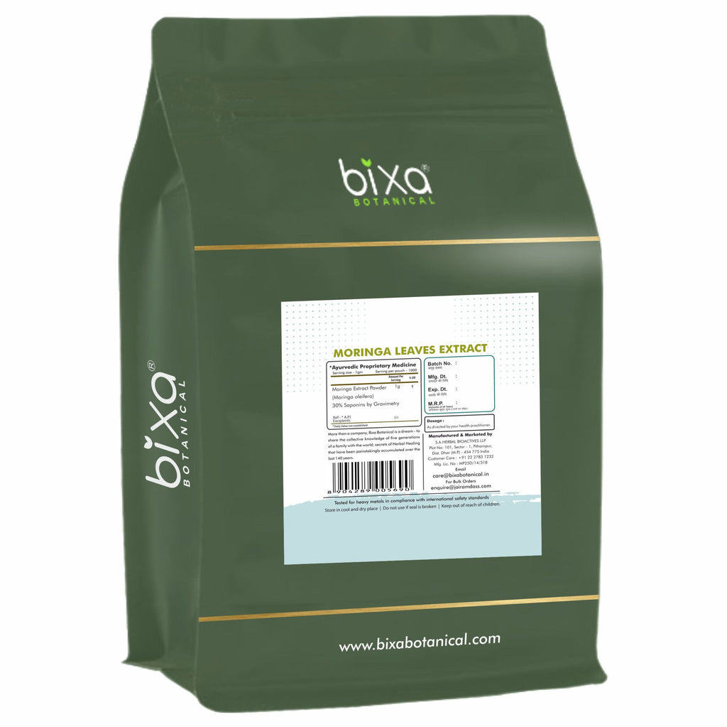 Bixa Botanical Moringa/ Shigru (Moringa oleifera) dry Extract - 30% Saponins by Gravimetry - 1kg