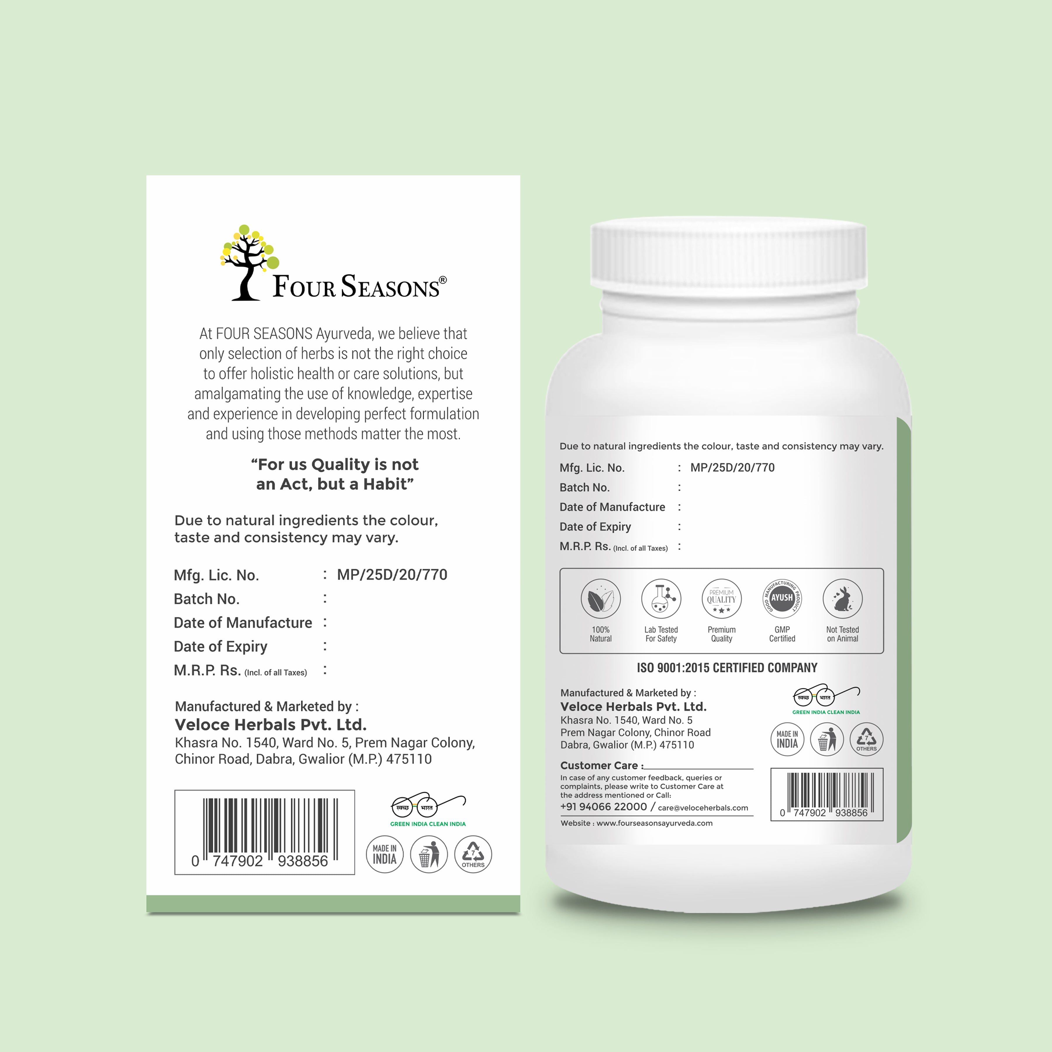Four Seasons Moringa Powder - 100 gms