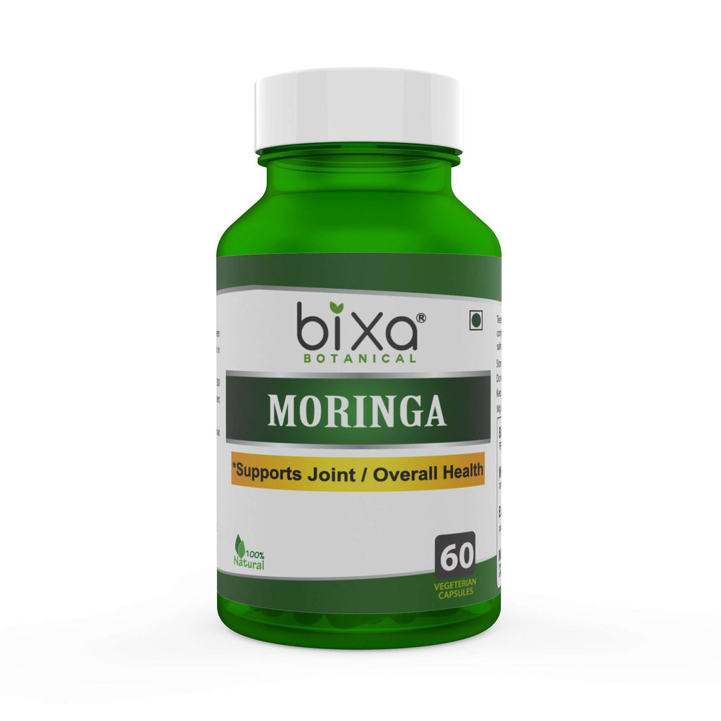 Bixa Botanical Moringa / Shigru Extract - 60 Veg Capsules (450mg)