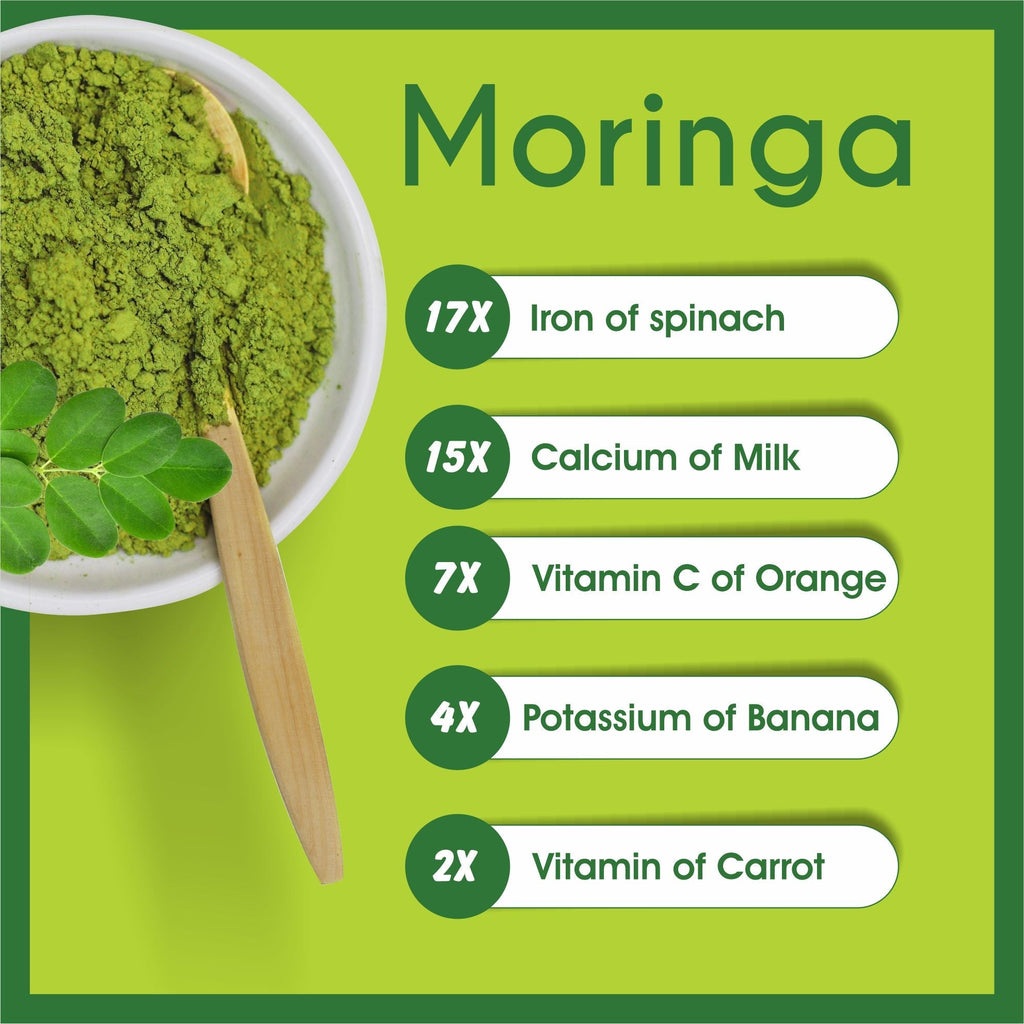 Bixa Botanical Moringa / Shigru Extract - 60 Veg Capsules (450mg)