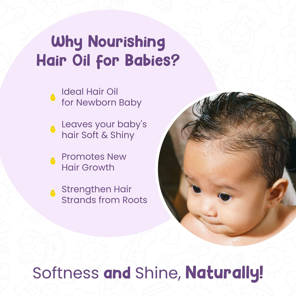 Mother Sparsh Baby Hair Oil - 100 ml