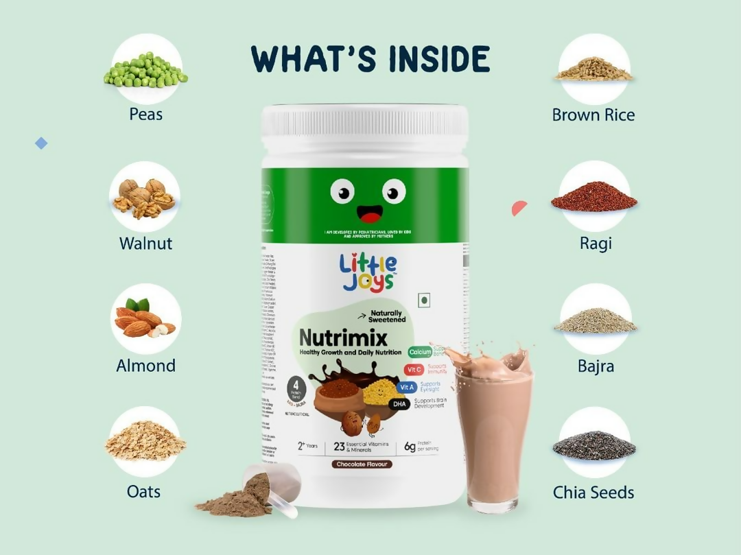 Little Joys Paediatrician Developed Healthy & Tasty For Kids Eye Health ( 2 To 6 Years)