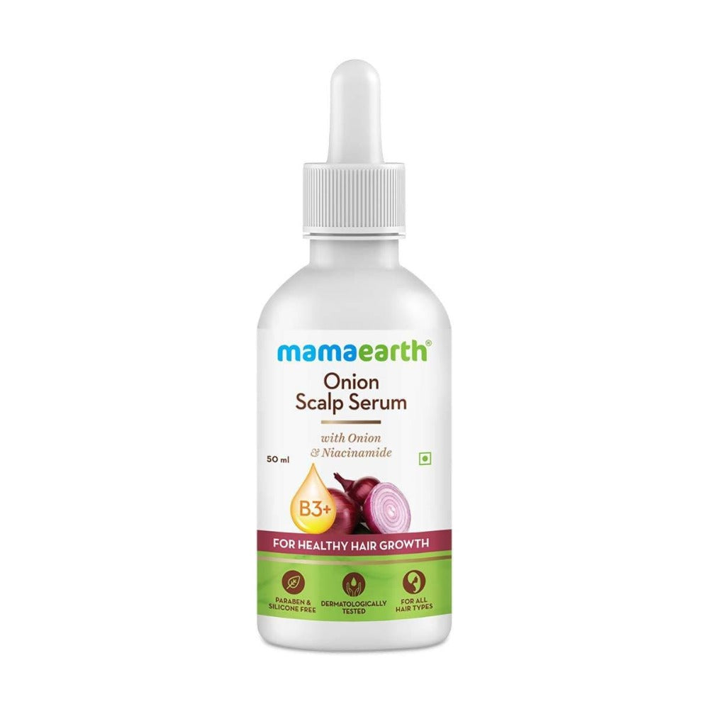 Mamaearth Onion Scalp Serum For Healthy Hair Growth - 50 ml