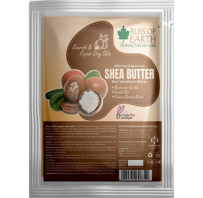 Bliss of Earth 100% Pure Organic Ivory Shea Butter
