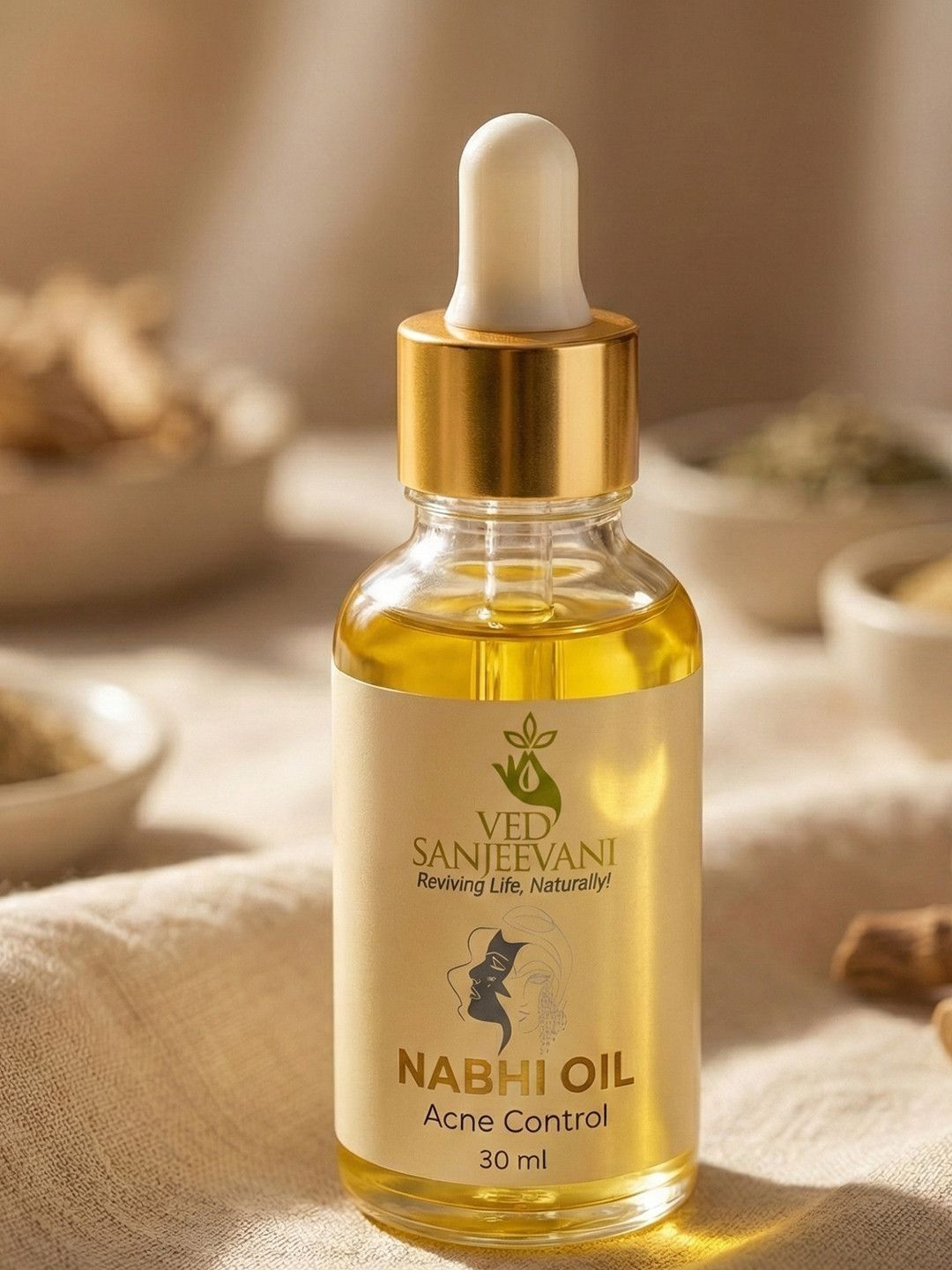 Ved Sanjeevani Acne Control Nabhi Oil