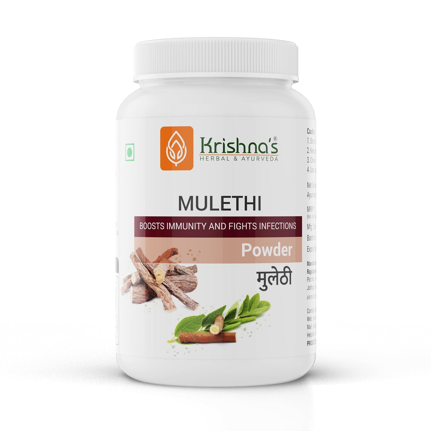 Krishna'S Herbal & Ayurveda Mulethi Powder