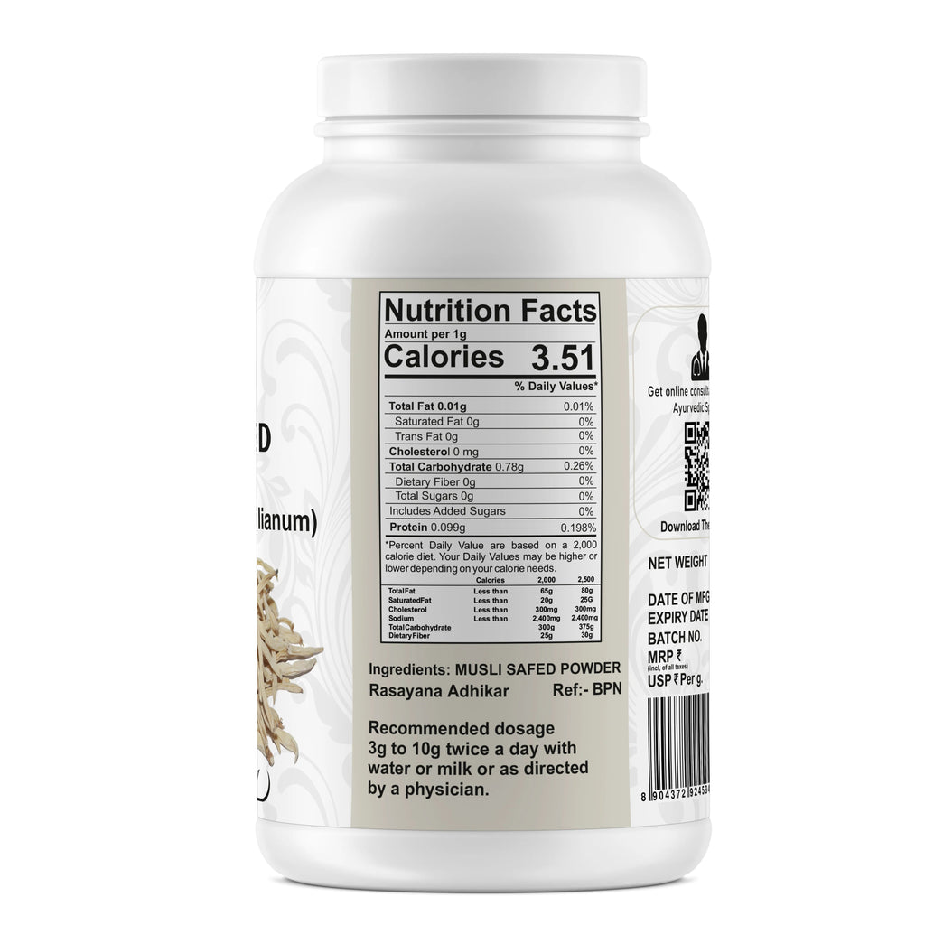 Yuvika Musli Safed Powder - 100 gms