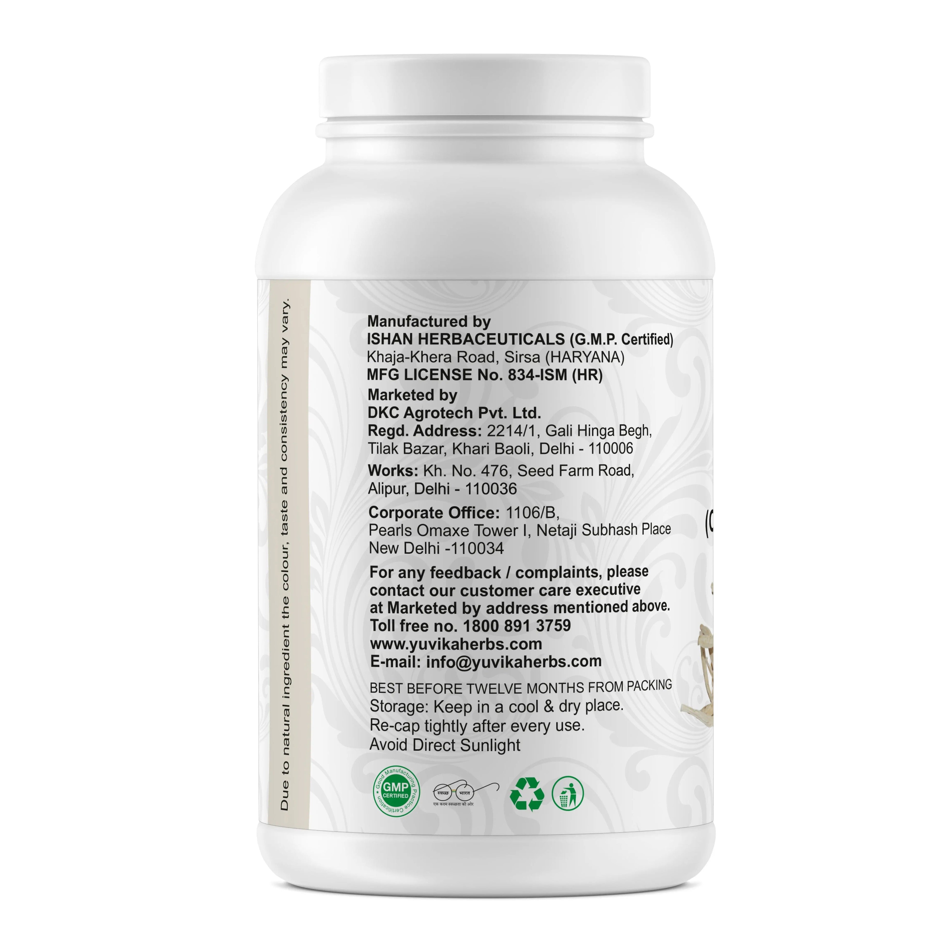 Yuvika Musli Safed Powder - 100 gms
