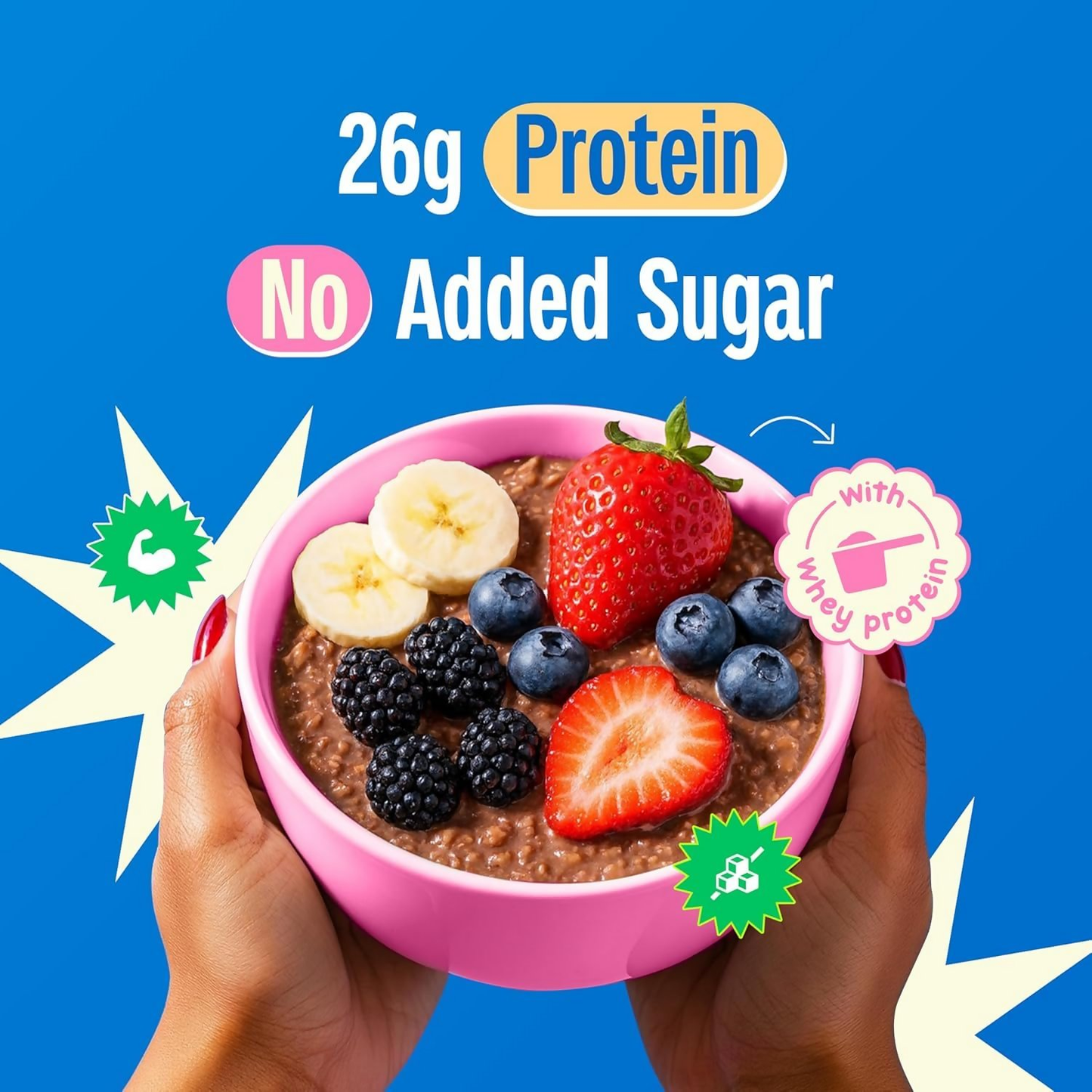 Yoga Bar 26g High Protein Oats Combo - Dark Chocolate, Fruits Nuts and Seeds