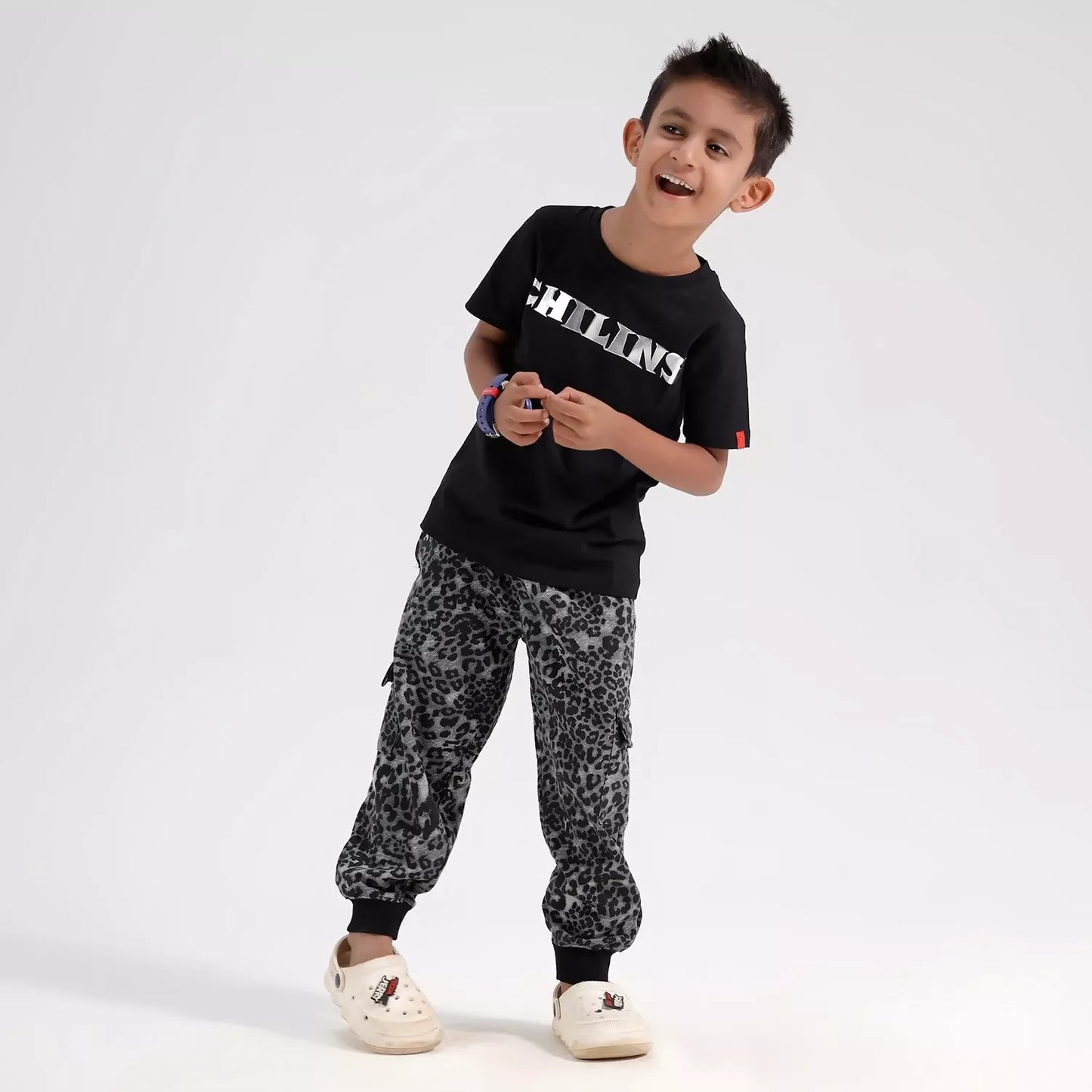 Chilins Cotton Joggers Track Pant For Boy & Girls
