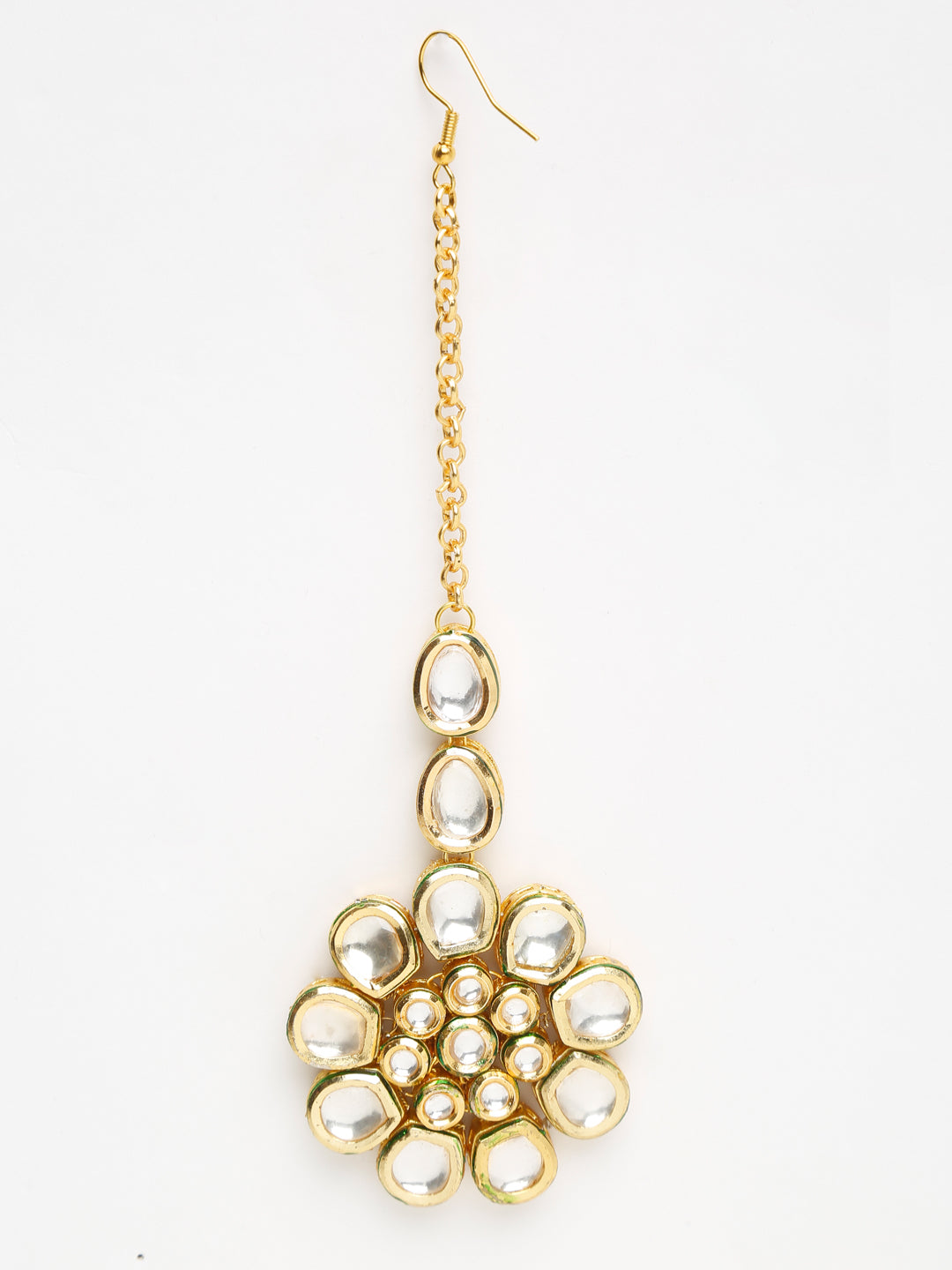 Kundan Maang Tikka - Ruby Raang