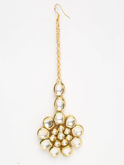 Kundan Maang Tikka - Ruby Raang