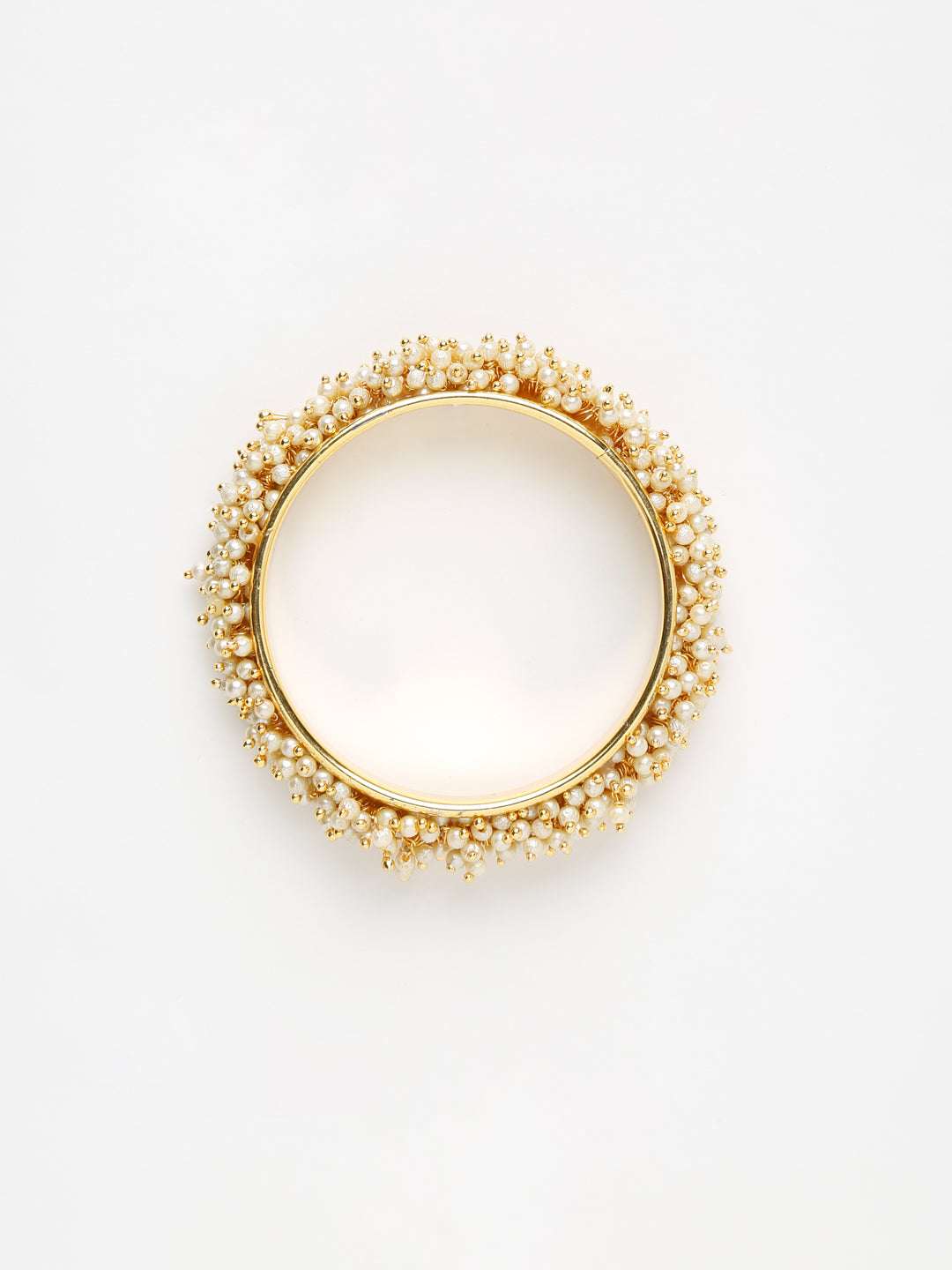 Pearl Embellished Bange Set Of 2 - Ruby Raang