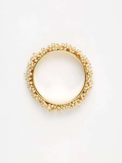 Pearl Embellished Bange Set Of 2 - Ruby Raang
