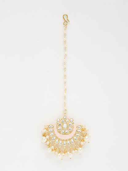 Kundan Maang Tikka - Ruby Raang