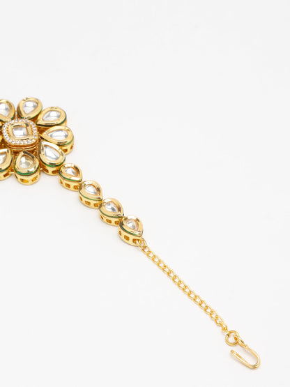 Kundan Maang Tikka - Ruby Raang