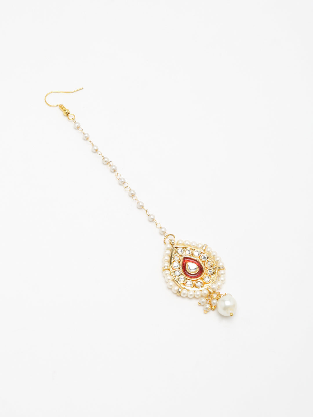 Kundan Maang Tikka - Ruby Raang