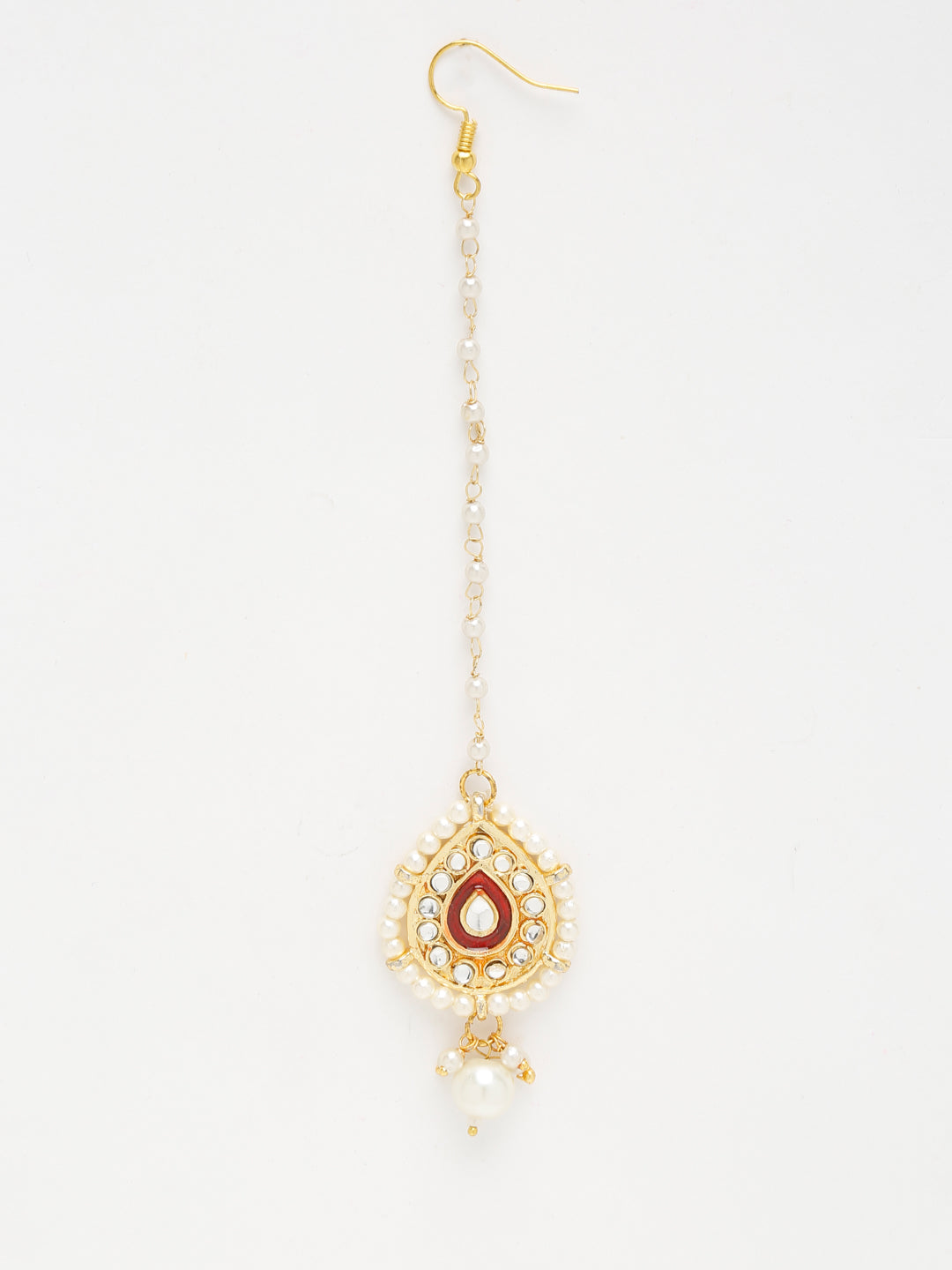 Kundan Maang Tikka - Ruby Raang
