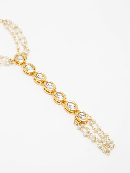 Kundan Bracelet - Ruby Raang
