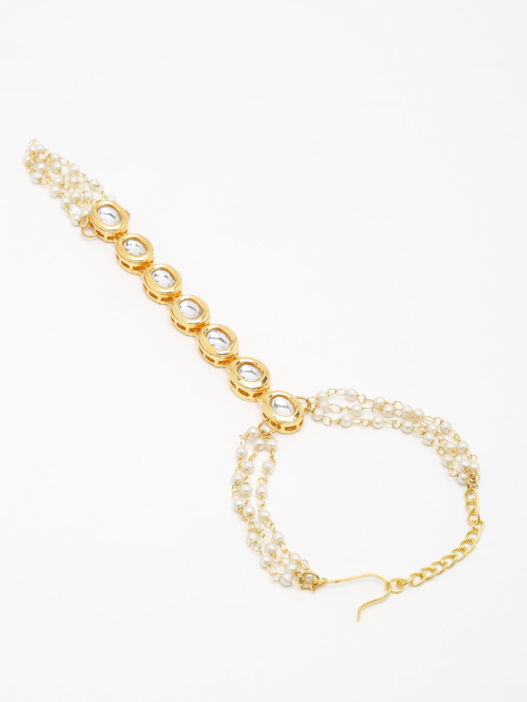 Kundan Bracelet - Ruby Raang