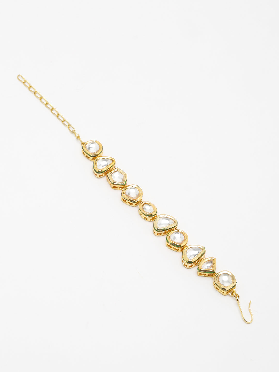 Kundan Bracelet - Ruby Raang
