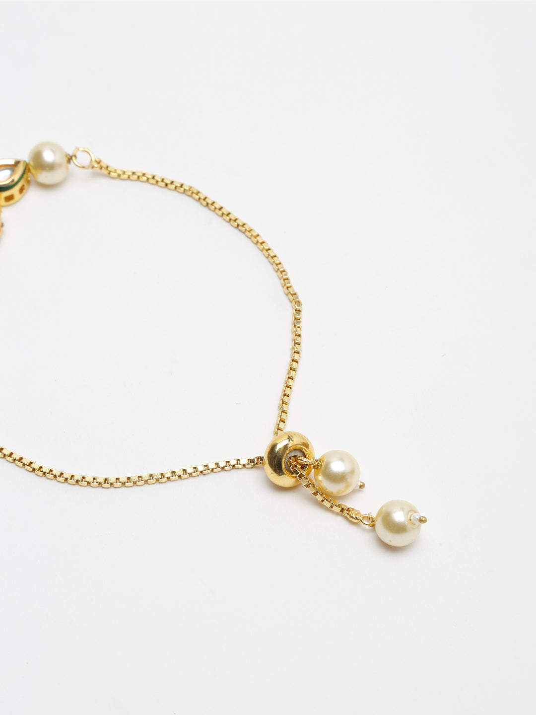 Kundan Bracelet - Ruby Raang