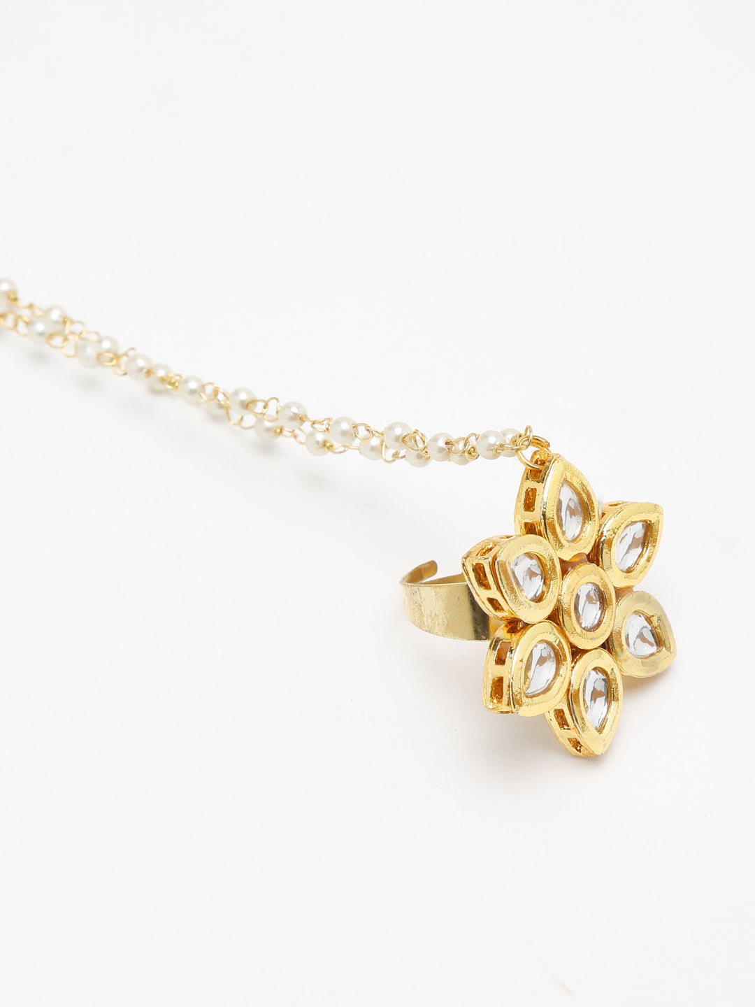 Kundan Bracelet - Ruby Raang