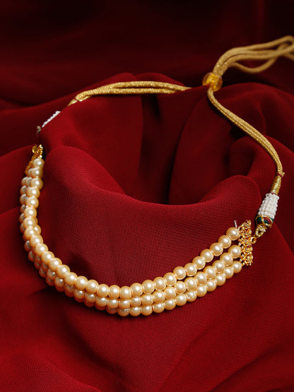 Pearl Choker - Ruby Raang