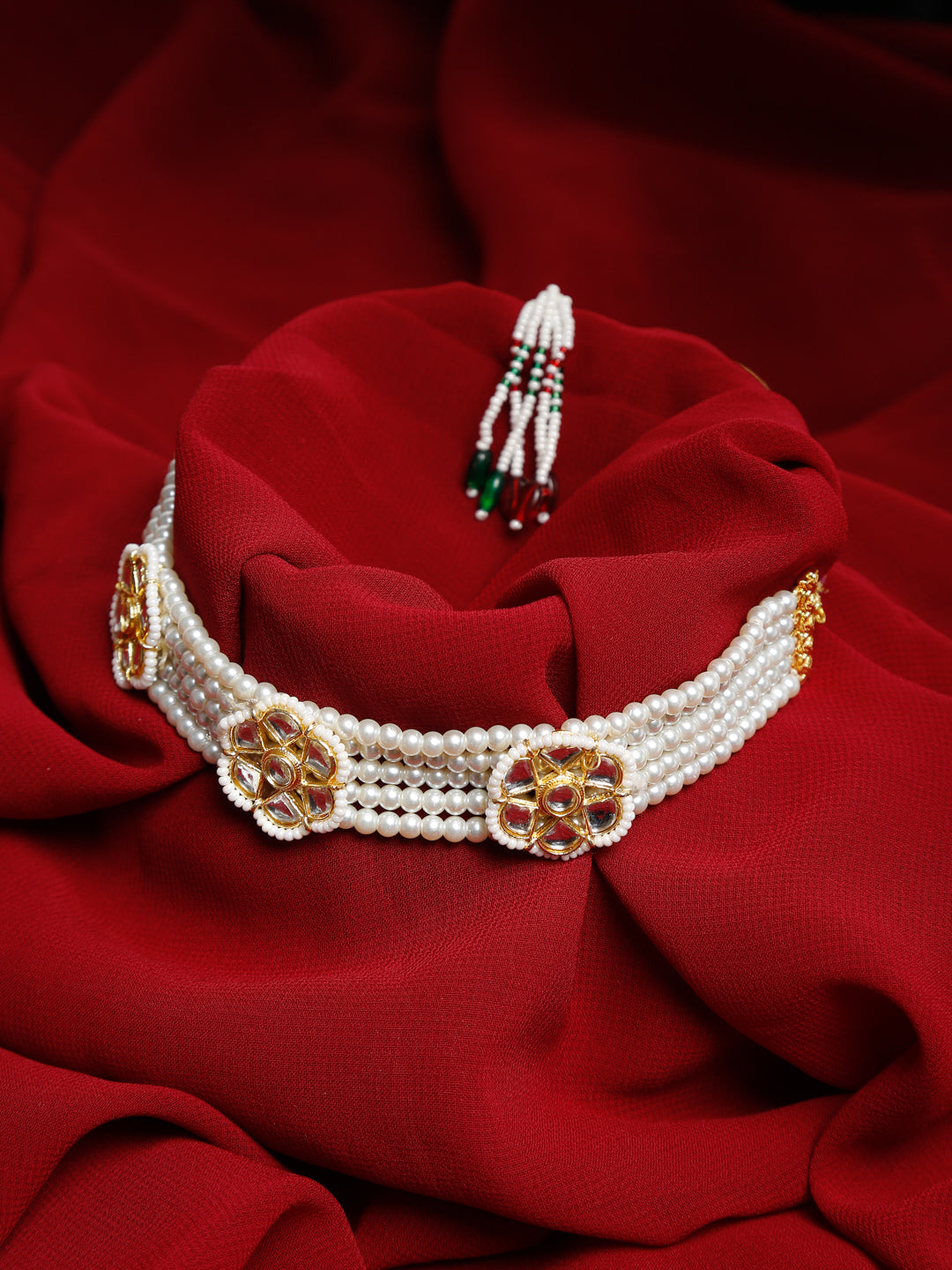 Kundan Choker - Ruby Raang