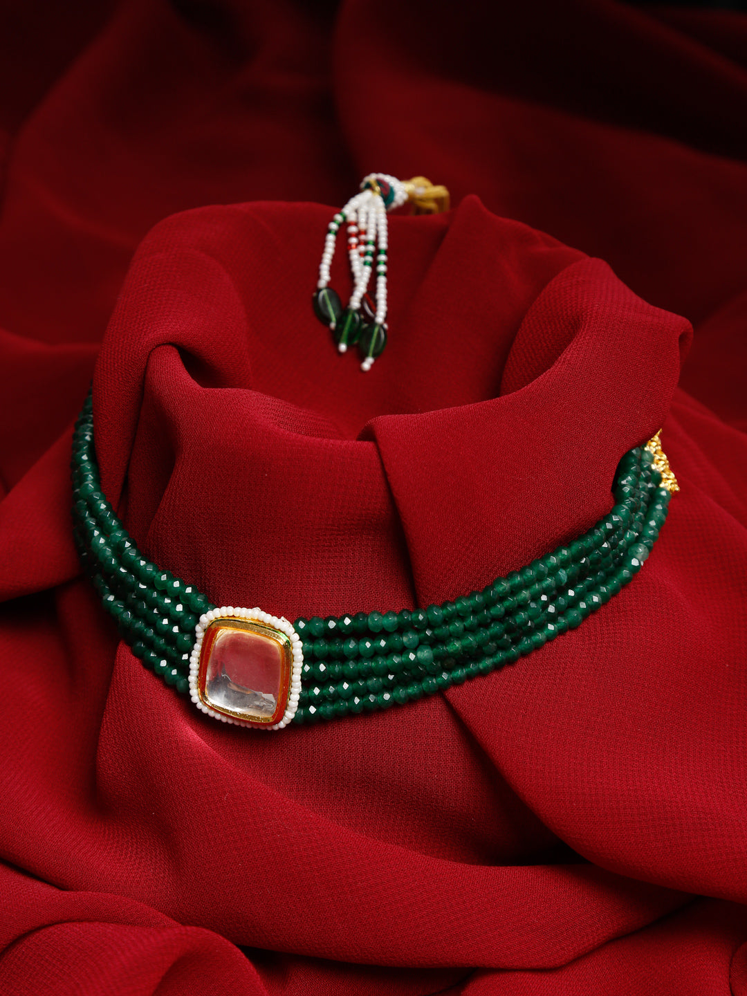 Kundan Choker - Ruby Raang