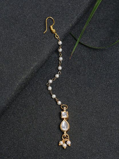 Kundan Maang Tikka - Ruby Raang
