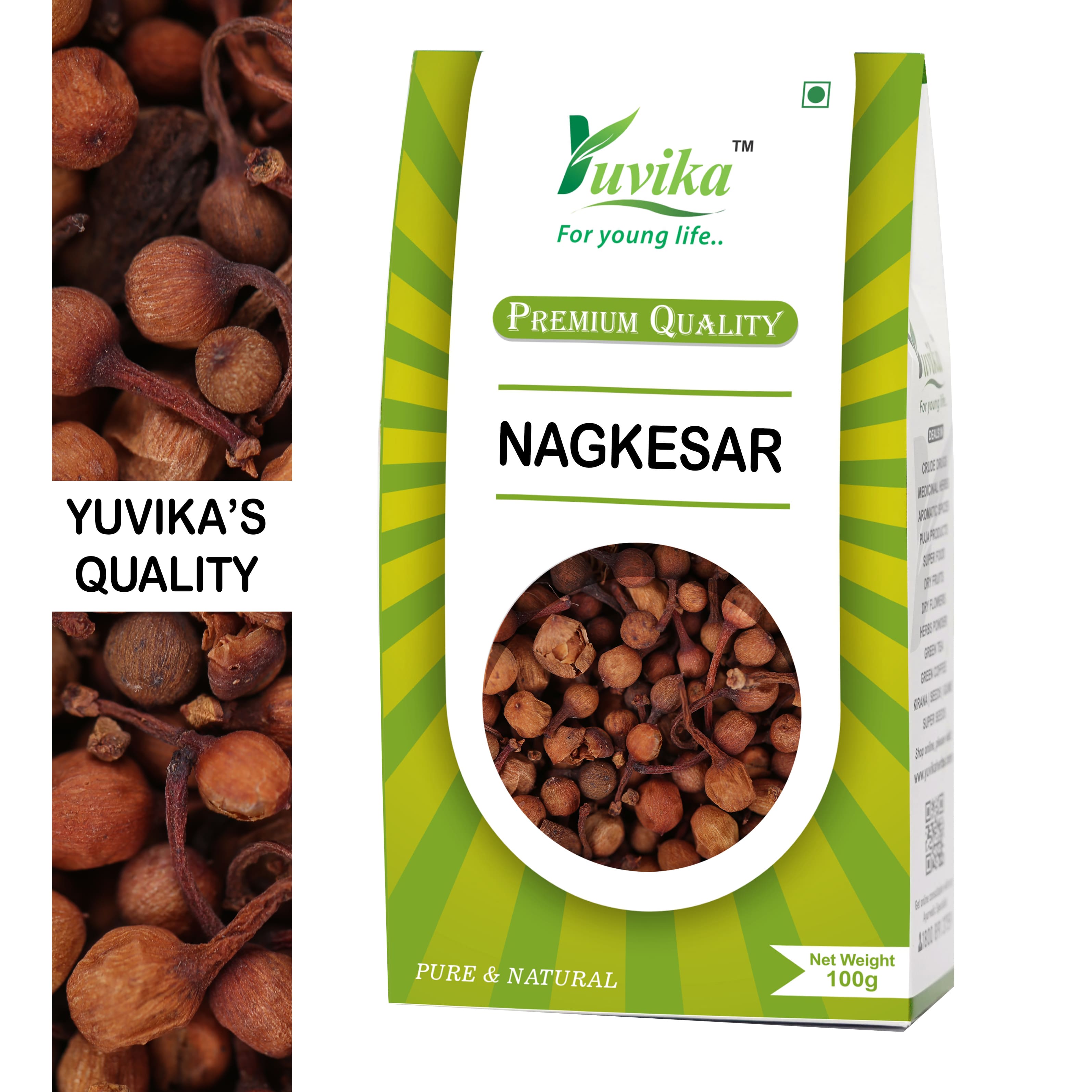 Yuvika Nagkesar - Ochrocarpus Longifolius - Cobra's Saffron - 100gms