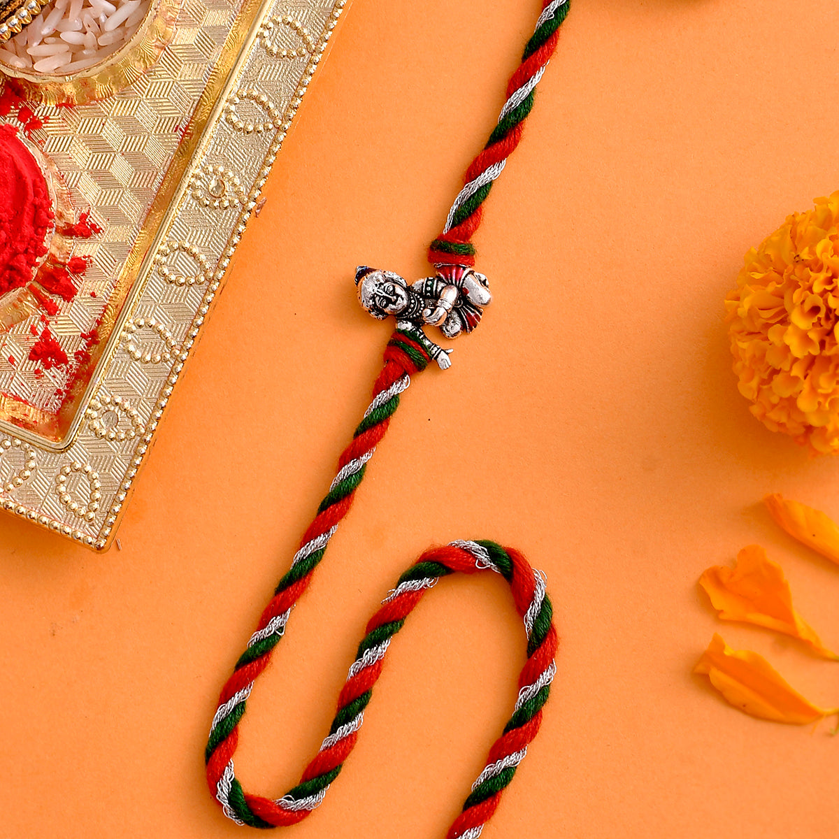 trueBrowns X Voylla Colorful Lord Krishna Motif Rakhi