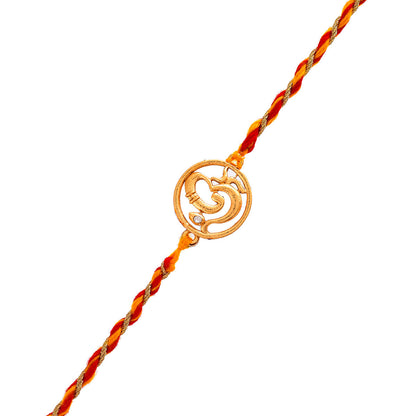 trueBrowns X Voylla Om Rudraksha Beads Thread Rakhi