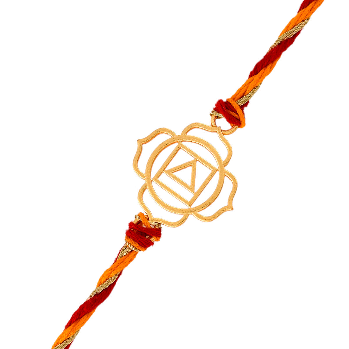 trueBrowns X Voylla High Polish Abstract Floral Motif Rakhi