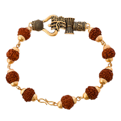 trueBrowns X Voylla Lord Shiva Motifs Rudraksha Rakhi
