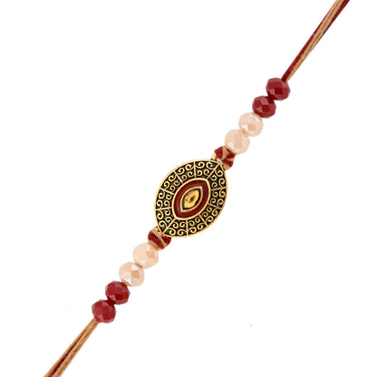 trueBrowns X Voylla Beaded Gem Studded Thread Rakhi